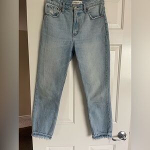 Abercrombie & Fitch Light Wash High Rise Jeans